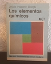 Los elementos químicos (usado) - Leticia Halperin Donghi (87)