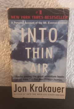 Into thin air (usado, detalle de mala apertura) - Jon Krakauer