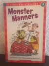 Monster Manners (usado, muy pocos subrayados en lapiz) - Joanna Cole