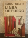 Línea de fuego (usado, detalle en canto) - Syria Poletti