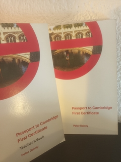 Passport to Cambridge first certificate (usado) - Peter Dainty (+1) - comprar online