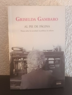 Al pie de página (usado) - Griselda Gambaro