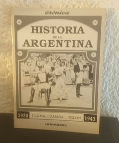 Pluma cámara telón (usado) - Historia De La Argentina