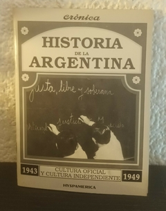 Cultura oficial y cultura ind. (usado) - Historia De La Argentina