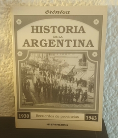 Recuerdos de Provincias (usado) - Historia De La Argentina