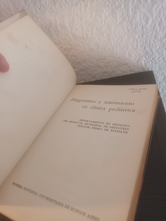 Diagnostico y tratamiento en Clinica pediatrica (usado) - Elizalde en internet