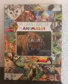 Mi gran libro de animales (usado, detalle en tapa) - Christine Baillet