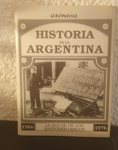 La noche de los bastones largos (usado) - Historia De La Argentina