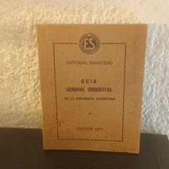 Guia General Orquestal (usado) - Saraceno