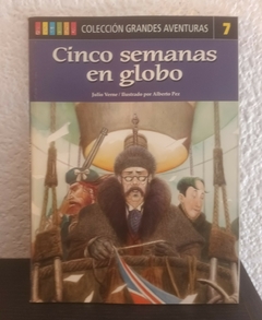 Cinco semanas en globo (usado) - Julio Verne (7)