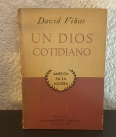 Un dios cotidiano (usado, detalle en canto) - David Viñas