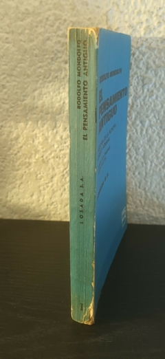 El pensamiento antiguo (usado, muy pocas marcas en birome y marcador) - Rodolfo Mondolfo - comprar online