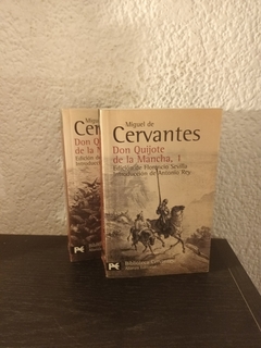 Don quijote de la mancha 1 y 2 (usado) - Cervantes (alianza)