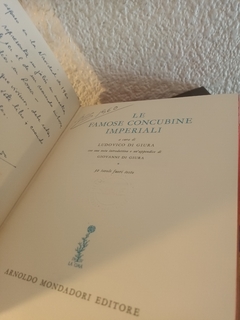 Le famose concubine imperiali (usado, dedicatoria y firma del anterior dueño) - Ludovico Di Giura - comprar online