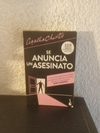 Se anuncia un asesinato (usado) - Agatha Christie