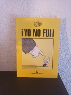 Yo no fui (usado) - Quino