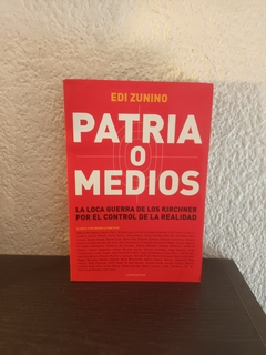 Patria o medios (usado) - Edi Zunino