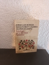 Antología de la literatura fantástica (usado, tapa manchada, dedicatoria) - Borges Ocampo Bioy