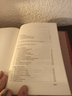 El señor de los anillos (usado, covertor con detalles) - J. R. R. Tolkien (los 3 libros) - tienda online