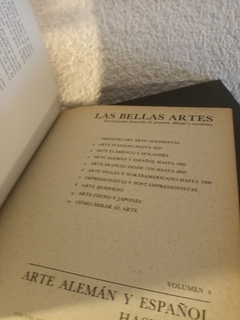 Arte Alemán y Español hasta 1900 4 (usado) - Las Bellas Artes - comprar online