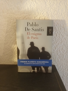 El enigma de parís (usado, dedicatoria) - Pablo de Santis