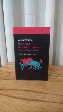 El crimen de Lord Arthur Savile (nuevo) - Oscar Wilde