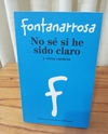 No sé si he sido claro (usado) - Roberto Fontanarrosa