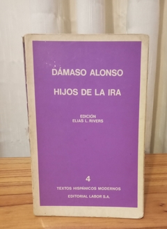 Hijos de la ira (usado) - Dámaso Alonso