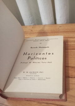 Horizontes políticos (usado) - Bernardo Monteagudo