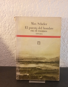 El puesto del hombre en los cosmos (usado) - Max Scheler