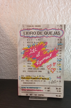 Libro de quejas (usado) - Iti el hermoso