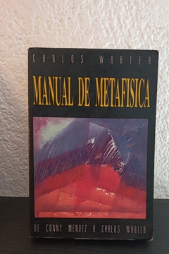 Manual de Metafisica (usado) - Carlos Warter