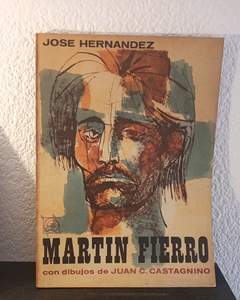 Martin Fierro con dibujos de Castagnino (usado) - Jose Hernandez