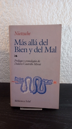 Más allá del bien y del mal (usado) - Friedrich Nietzche