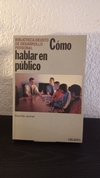 Cómo hablar en público (usado) - Greville Janner