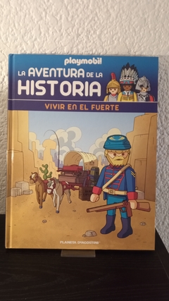 Vivir en el fuerte (usado,sin muñecos) - Playmobil