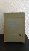 Lecciones preliminares de filosofía (usado) - Manuel García Morente