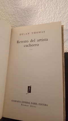 Retrato del artista cachorro (usado) - Dylan Thomas - comprar online