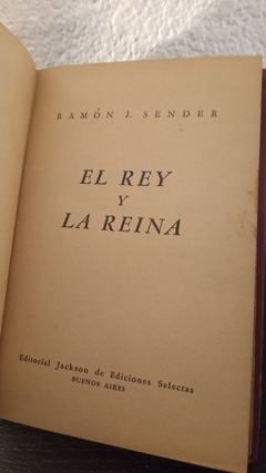 El Rey y la reina (usado) - Ramón J. Sender - comprar online