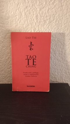 Tao Te Ching (pequeña marca en tapa) - Lao Tse