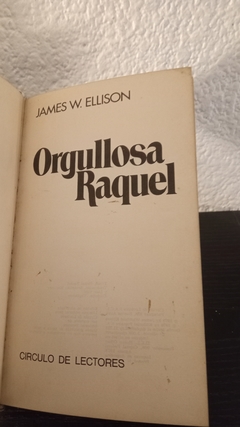 Orgullosa Raquel (usado, detalle en canto) - James W. Ellison