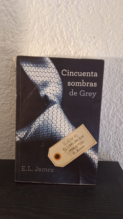 Cincuenta sombras de grey (usado, detalle en canto) - E.l. James