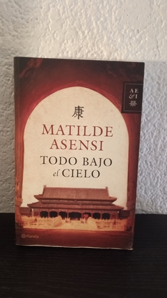 Todo bajo el cielo (usado, pequeño detalle en parte inferior de tapa) - Matilde Asensi