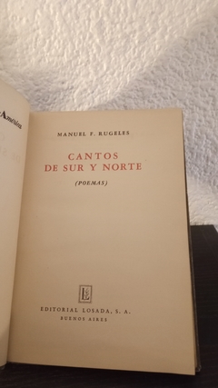 El camino de Cantos de sur y norte (usado) - Manuel Rugeles