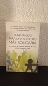 Enseñanzas para una sociedad más solidaria (usado) - Varios