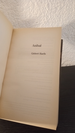 Anibal (usado, B) - Gisbert Haefs - comprar online