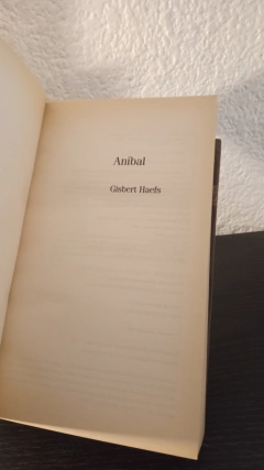 Anibal (usado, B) - Gisbert Haefs - comprar online