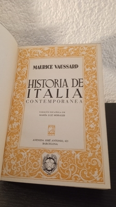 História de Italia (usado) - Maurice Vaussard - comprar online