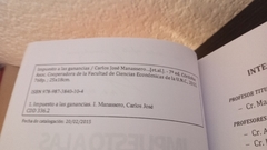 Impuestos a las ganancias (usado) - Carlos José Manassero - comprar online