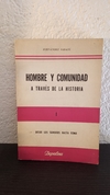 Hombre y comunidad (tapa despegada) - Fernández Sabaté